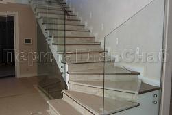 Перила на второй этаж в Екатеринбурге. Готовые проекты ПерилаГлавСнаб - фото 10