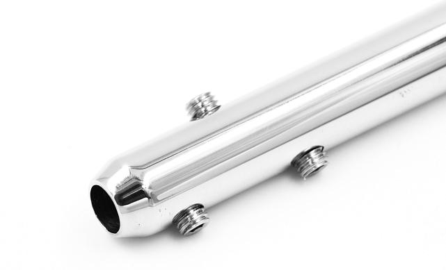 Зажимы для троса 80 мм на трос Ø6 мм, под М8, прямой, полированный (AISI 304) k077-4 8