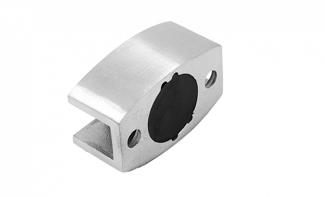 Направляющая для стеклянной двери, нержавеющая сталь AISI 304, шлифованная t834 SSS 5 Направляющая для стеклянной двери, нержавеющая сталь AISI 304, шлифованная t834 SSS 5