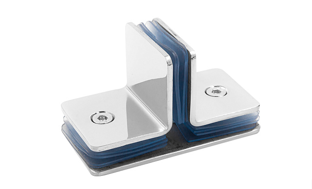 Коннектор для душевой кабины на 3 стекла латунь-хром t727 PC 6 Коннектор для душевой кабины на 3 стекла латунь-хром t727 PC 6