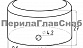 Заглушка деревянного поручня Ø49 мм, золото k083-88