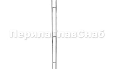 Ручка рейлинг двухсторонняя для стекла 8-12 мм, 32х800х800х2000 мм, полированная t633-2000 PSS купить в Екатеринбурге