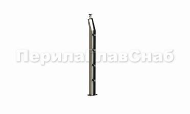 Стойка эксклюзивная с 4 ригеледержателями, крепление в пол, регулируемый ложемент (AISI 304) k787 купить в Екатеринбурге