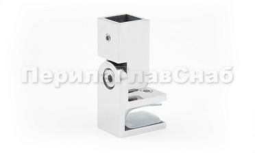 Крепежный элемент регулируемый, глухой для трубы 15х15 мм, полированный t803 PSS купить в Екатеринбурге