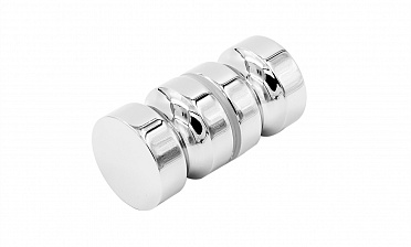 Дверная ручка «кноб», алюминий-хром, полированная t692 ALPC купить в Екатеринбурге Дверная ручка «кноб», алюминий-хром, полированная t692 ALPC купить в Екатеринбурге